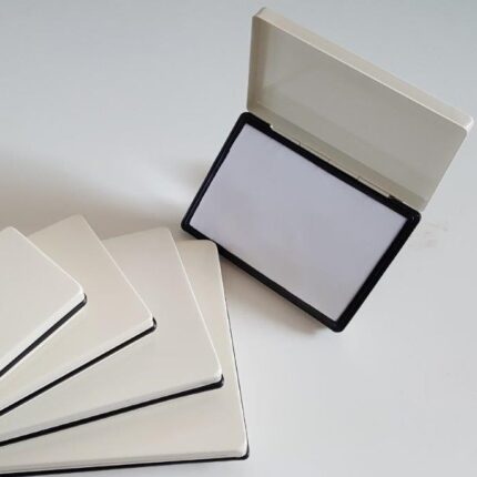 Cuscinetto per timbri in metallo 9x9 Cm Suprem