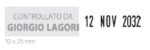 Timbro Mini Datario Personalizzabile Rettangolare Colop S120/P - immagine 2