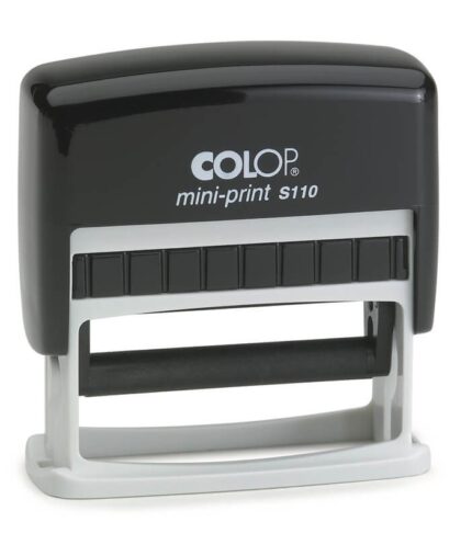 Timbro Autoinchiostrante Rettangolare 52x8mm Colop Printer S110