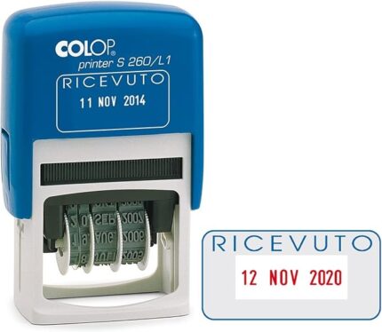 Timbro Datario Autoinchiostrante Colop S 260 "RICEVUTO"