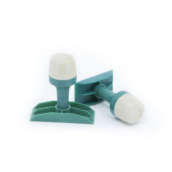 Timbro manuale in plastica tondo diametro 30mm