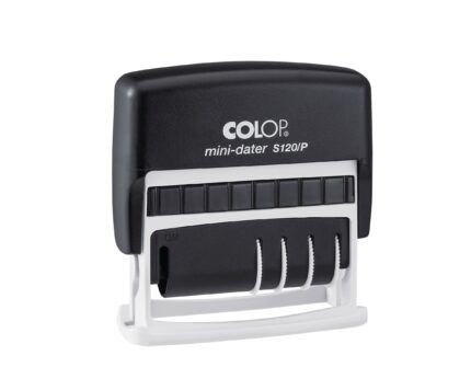 Timbro Mini Datario Personalizzabile Rettangolare Colop S120/P