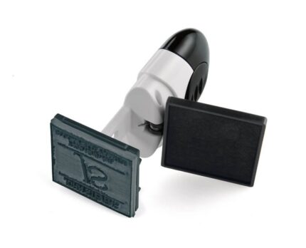 Timbro Tascabile Quadrato 25x25mm Pocket Stamp Q25