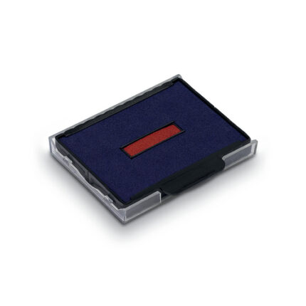 Tampone di ricambio Originale Trodat 6/57 Bicolore Rosso Blu
