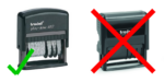 Tampone di ricambio Originale Trodat 4817 (NON compatibile con modelli Printy 4.0) - immagine 3