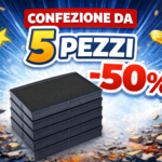 Confezione Risparmio 5 pz. Tampone di Ricambio COLOP E/50 Nero – Sconto 50%