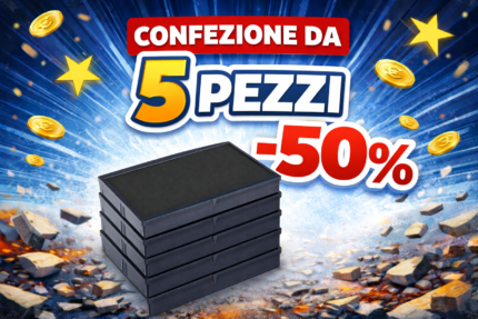 Confezione Risparmio 5 pz. Tampone di Ricambio COLOP E/50 Nero – Sconto 50%
